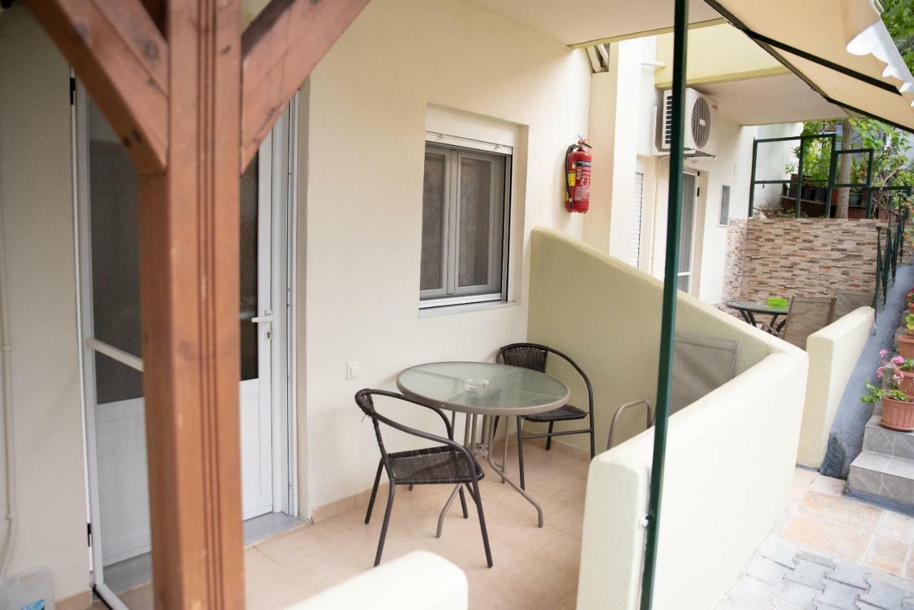 Nikos Apartments Ormos Panagias Ngoại thất bức ảnh