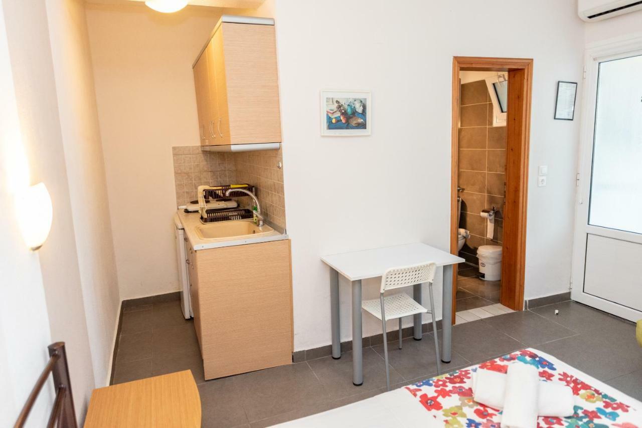 Nikos Apartments Ormos Panagias Ngoại thất bức ảnh